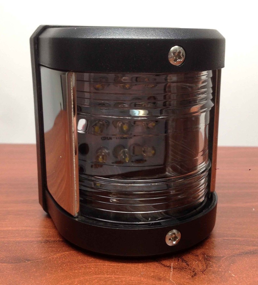 MARINE BOAT WHITE STERN LED NAVIGATION LIGHT WATERPROOF 2 NAUTICAL MILES