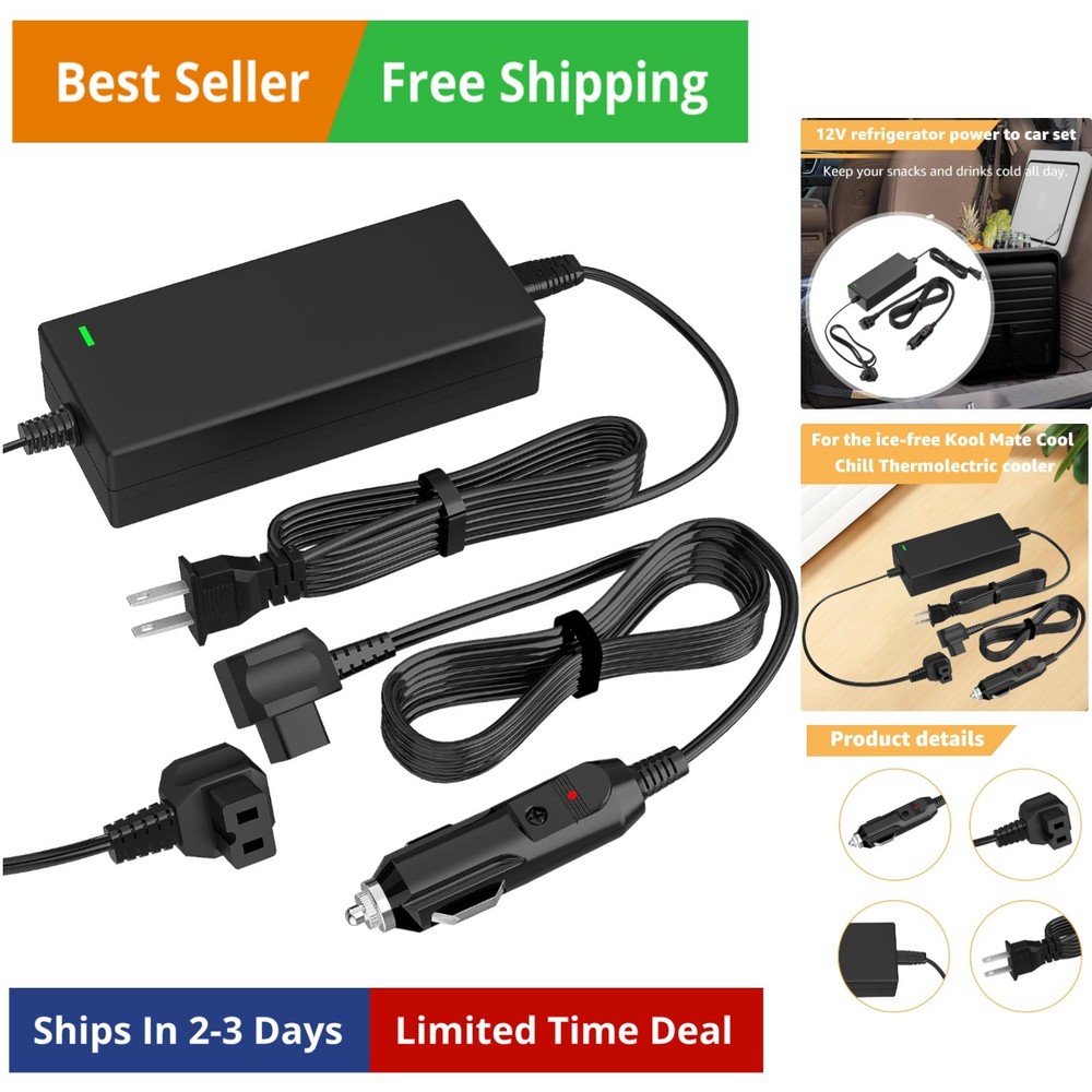 Power Cord Compatible with Alpicool, Bodega, Euhomy, BougeRV, ARB, ICECO, Set...