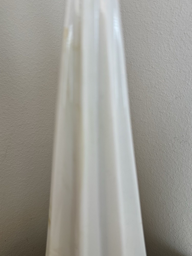 Threshold White Marbled Ceramic Tabletop Christmas Trees Set Of 2