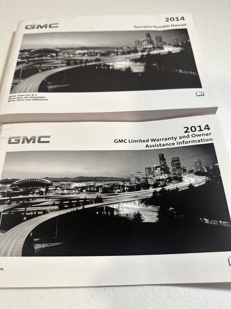 2014 GMC Terrain Denali Owner's Manual Set