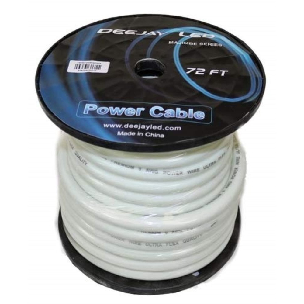 Deejay LED 72 Foot Zero Gauge Thick Type Power cabl