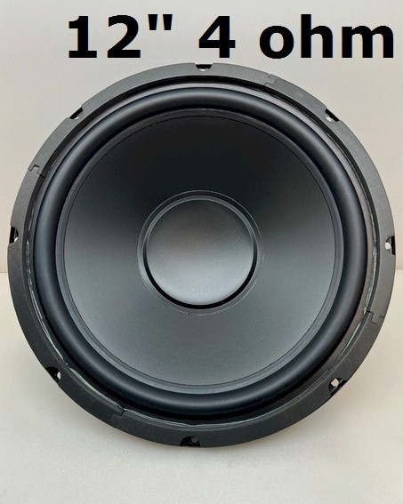 12" Woofer 4 ohms Free Shipping