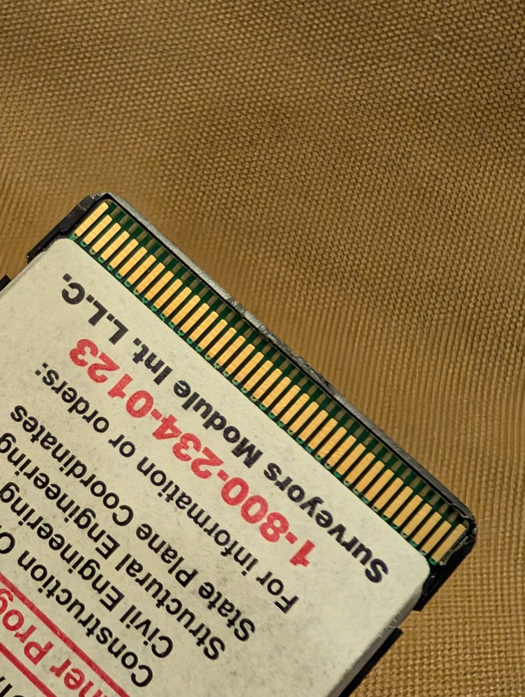 SMI HP 48GX Structural Engineering Program Card SEPC