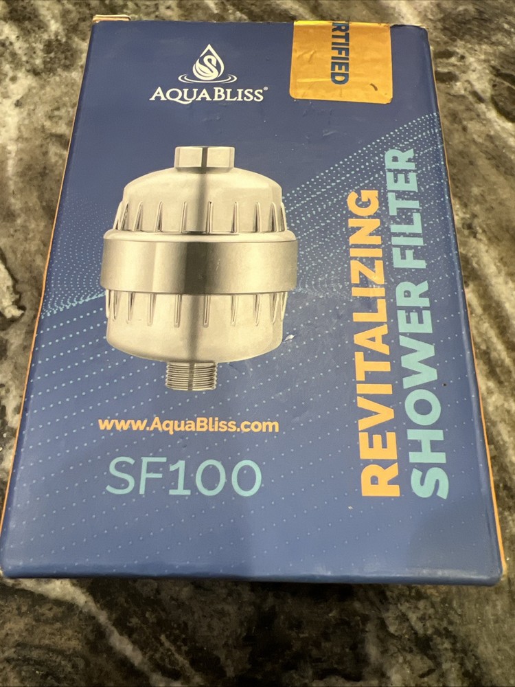 AquaBliss Multi-Stage Revitalizing Shower Filter SF100. NEW