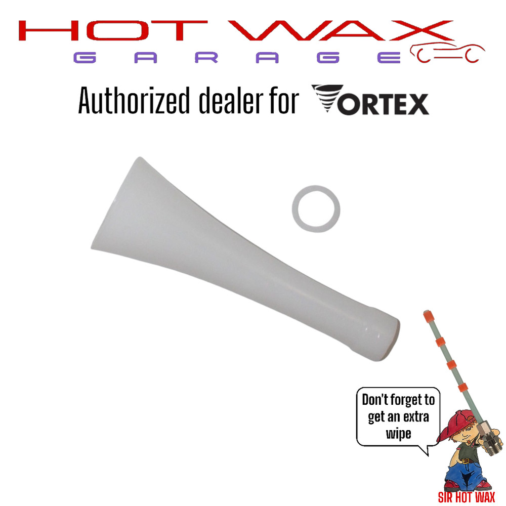 Vortex II Dry  Hi Tech Cleaning Gun Cone Replacement Cone with O Ring