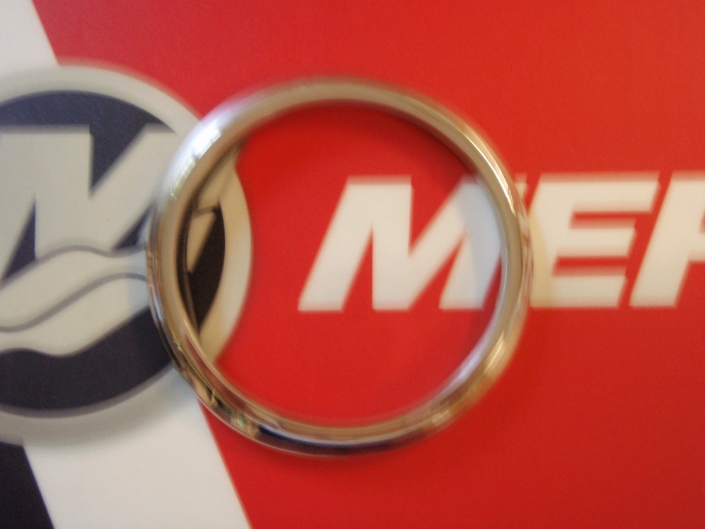 Stainless steel bezel fl-3 3/8