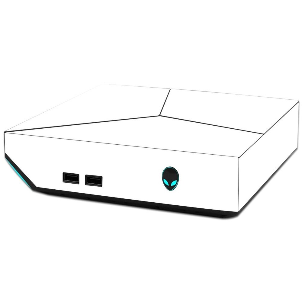 MightySkins Skin Compatible with Alienware Steam Machine - Solid White | Prot...