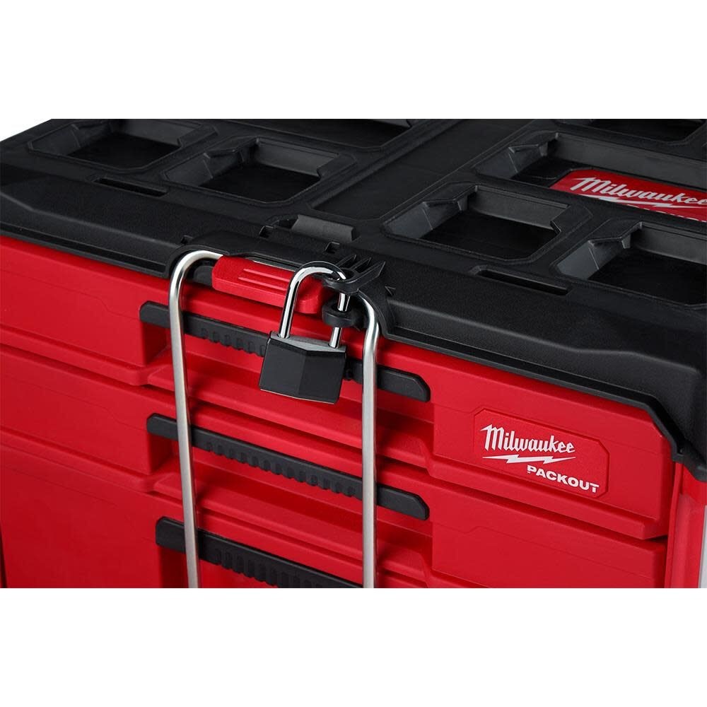 Milwaukee PACKOUT Multi-Depth 3-Drawer Tool Box - Red (48-22-8447)