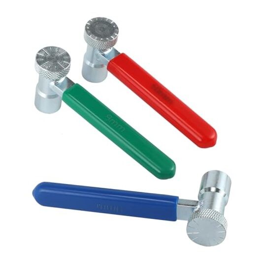 2218 Small Engine Tappet Adjusting Tool, 6‑Piece Offset Wrench & Knurled