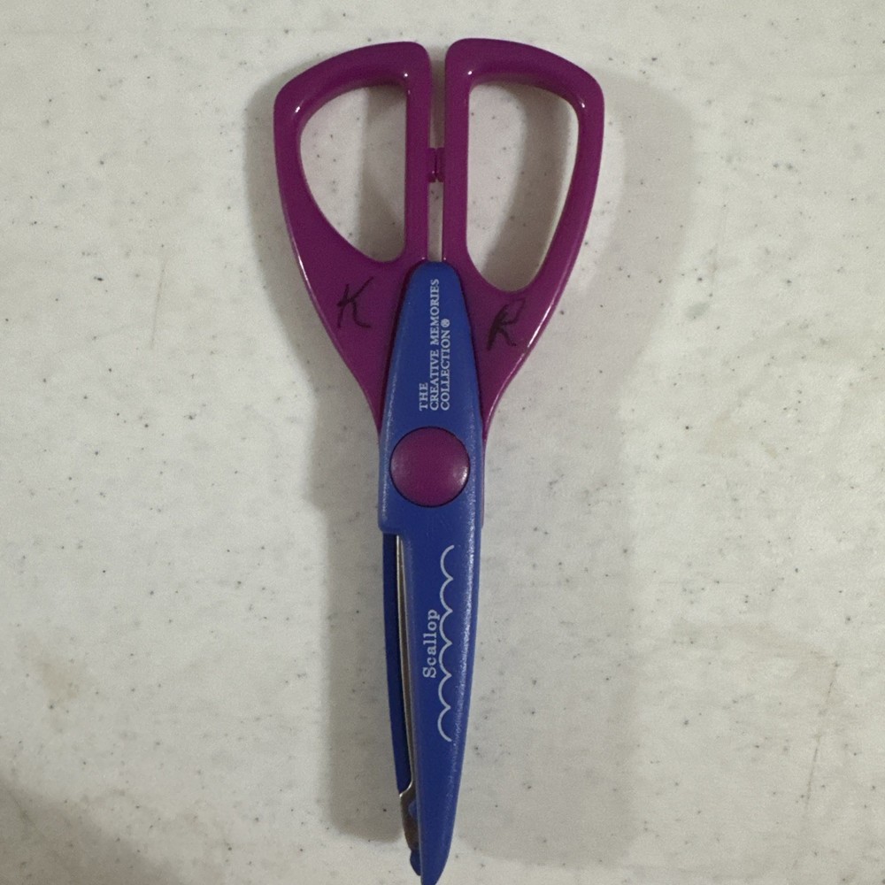 Decorative Edge Scissors Lot Of 7