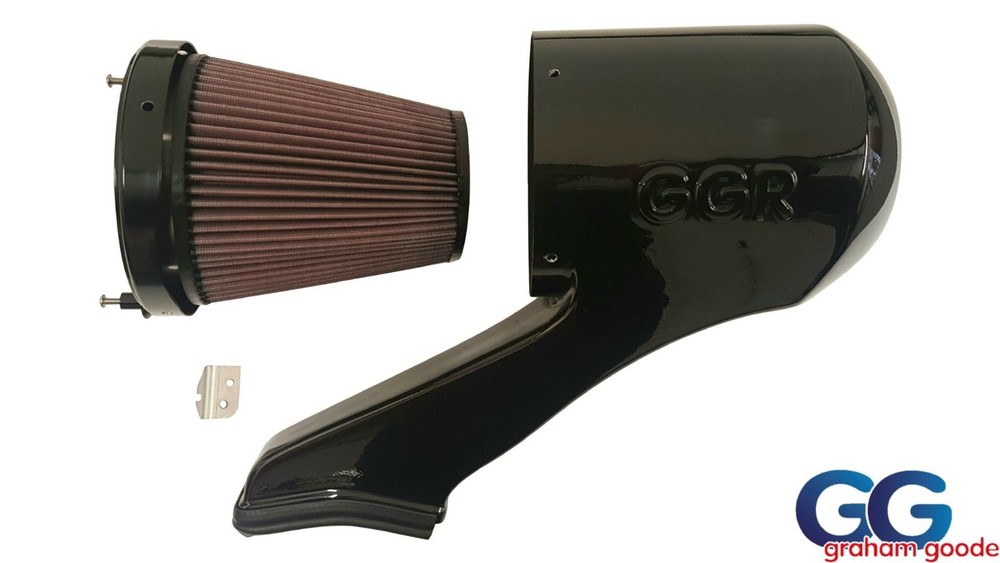 Smooth Gloss Black CAIS Cold Air Induction Kit | Ford Focus RS MK3
