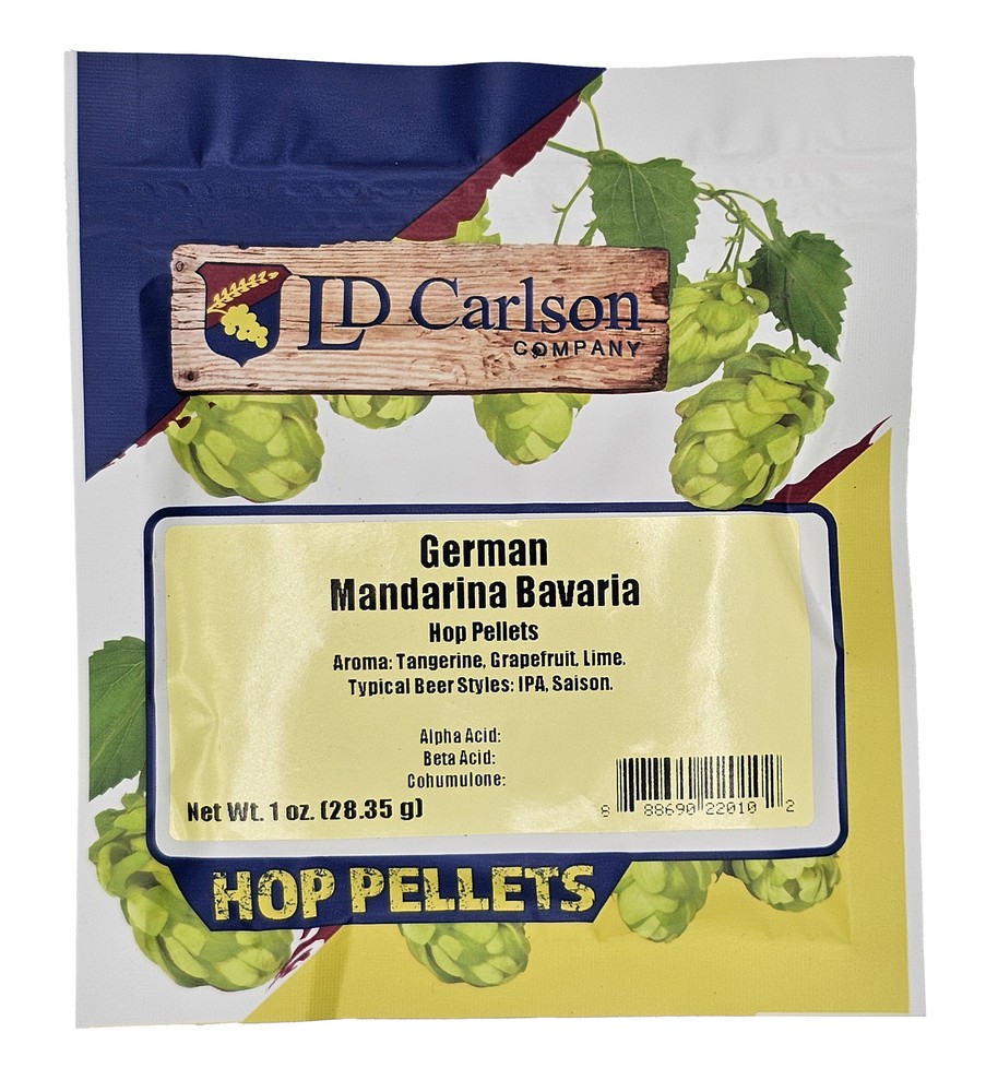 German Mandarina Bavaria - 1oz Pellet Hops