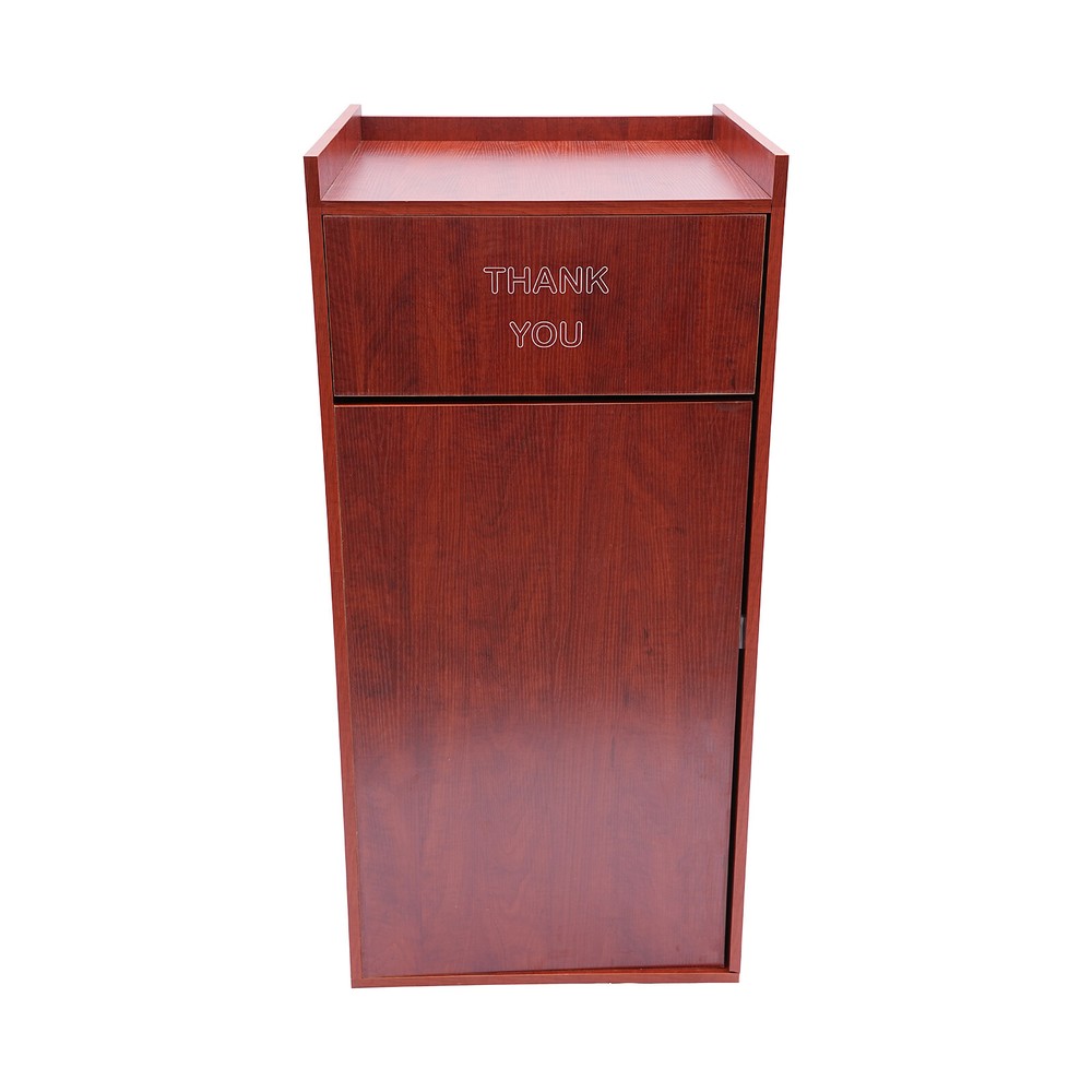 Eco-Friendly Pull Out Trash Bin with Spacious 27.24 Quart Capacity,