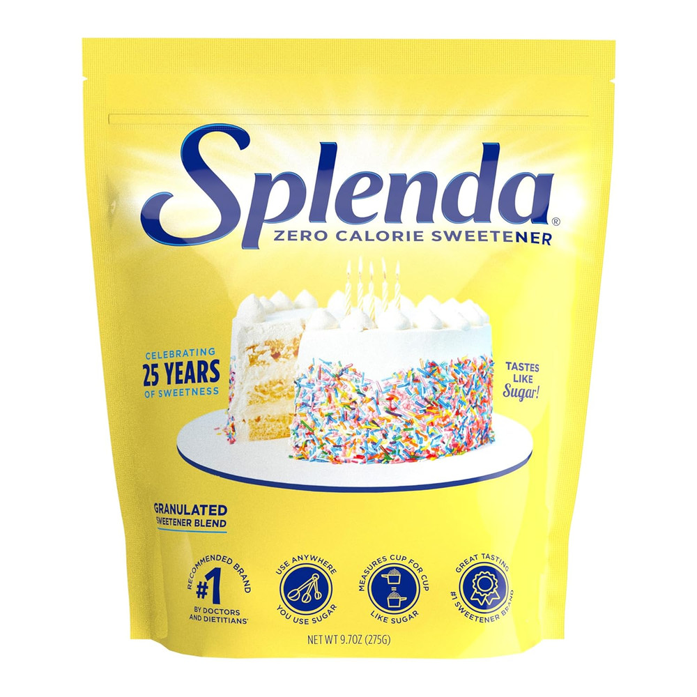 Zero Calorie Sweetener, Granulated Sugar Substitute, 9.7 Oz