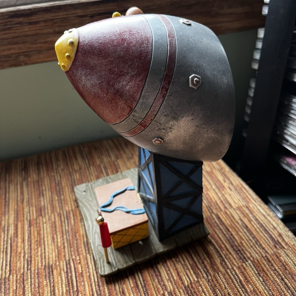CURIOUS GEORGE ROCKET Bookends By Vandor Original 1997 Read
