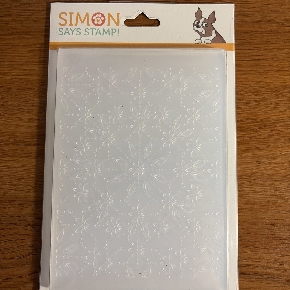 Simon Says Stamp Dancing Starlets 3D Embossing folder