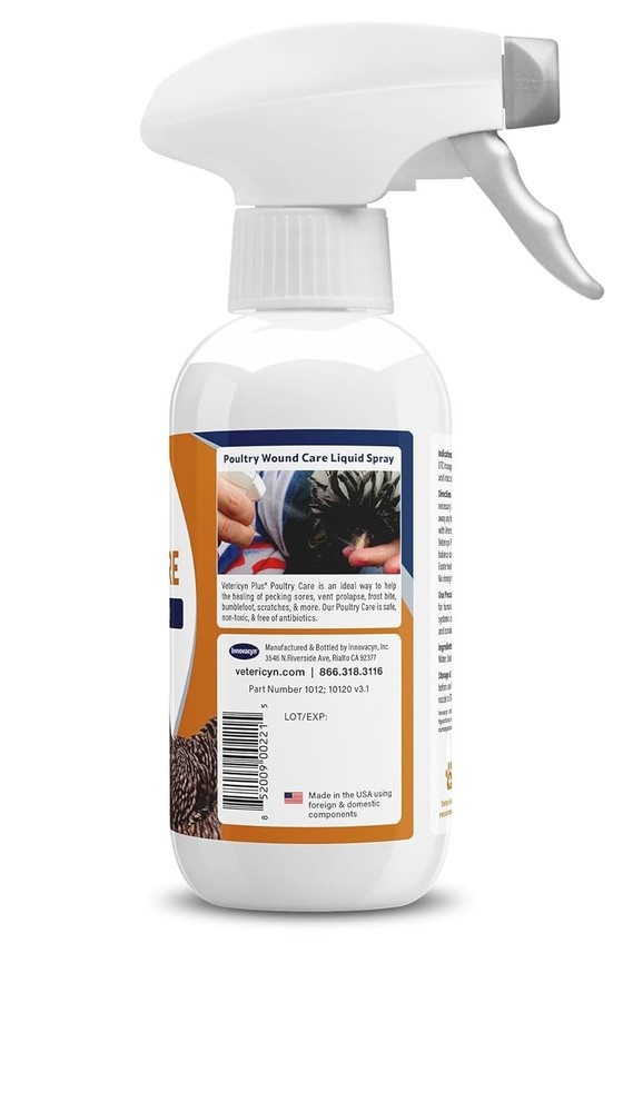 Plus Poultry Care Spray - First Aid Essential for Chickens