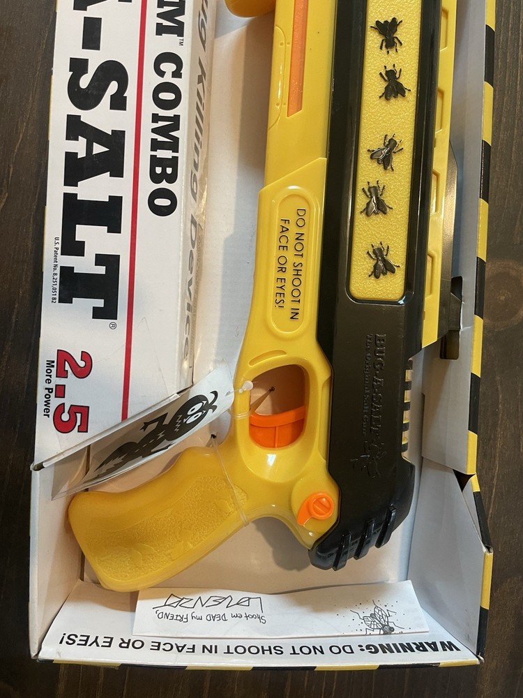 Bug-A-Salt Bug-Beam Combo. The Original Salt Gun.with Bug-beam Laser Kit
