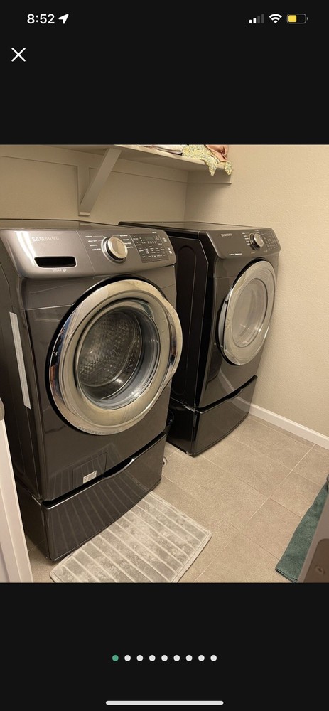 Samsung washer and dryer set.                                  Local Pickup Only