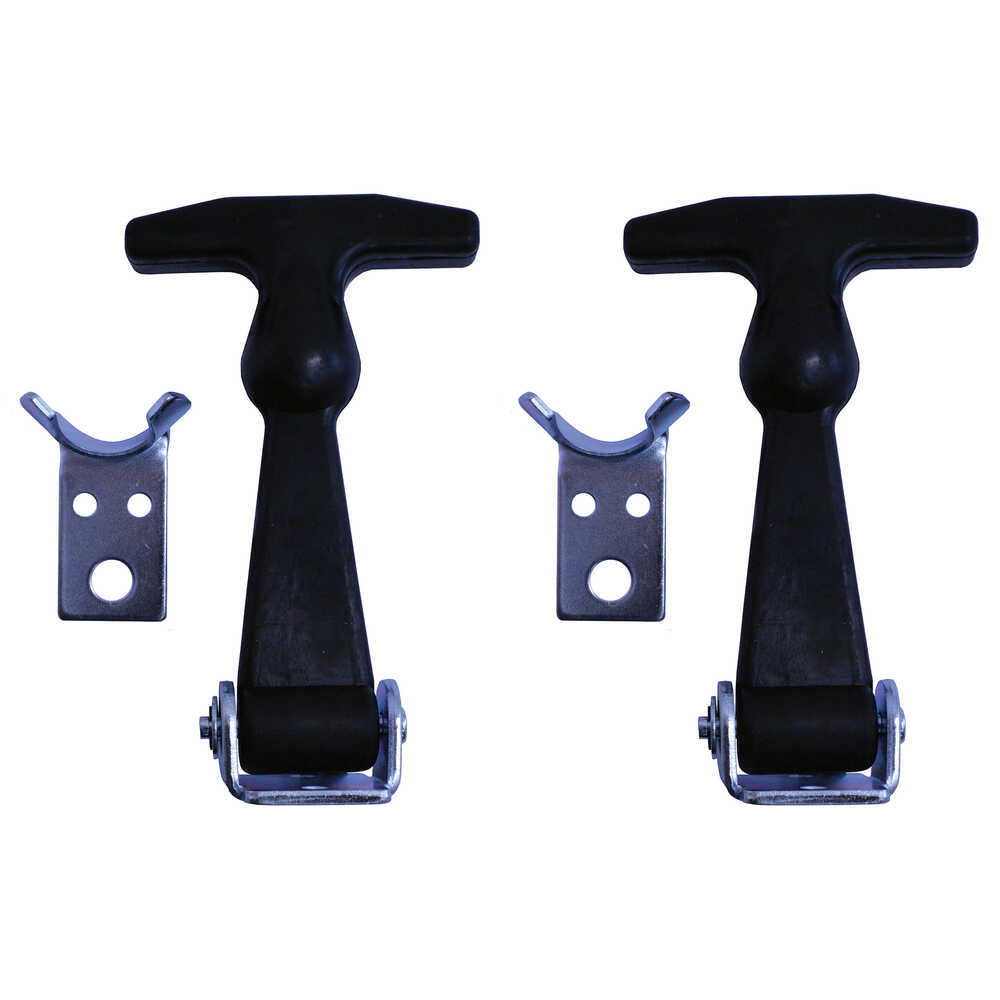 Rubber Hold Down Kit with Catch - 4-5/8"