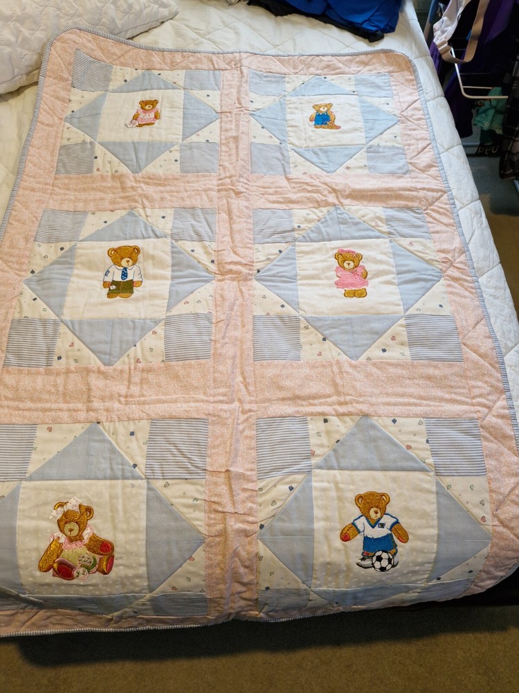 Embroidered blanket with unique design.  A real one off purchase.