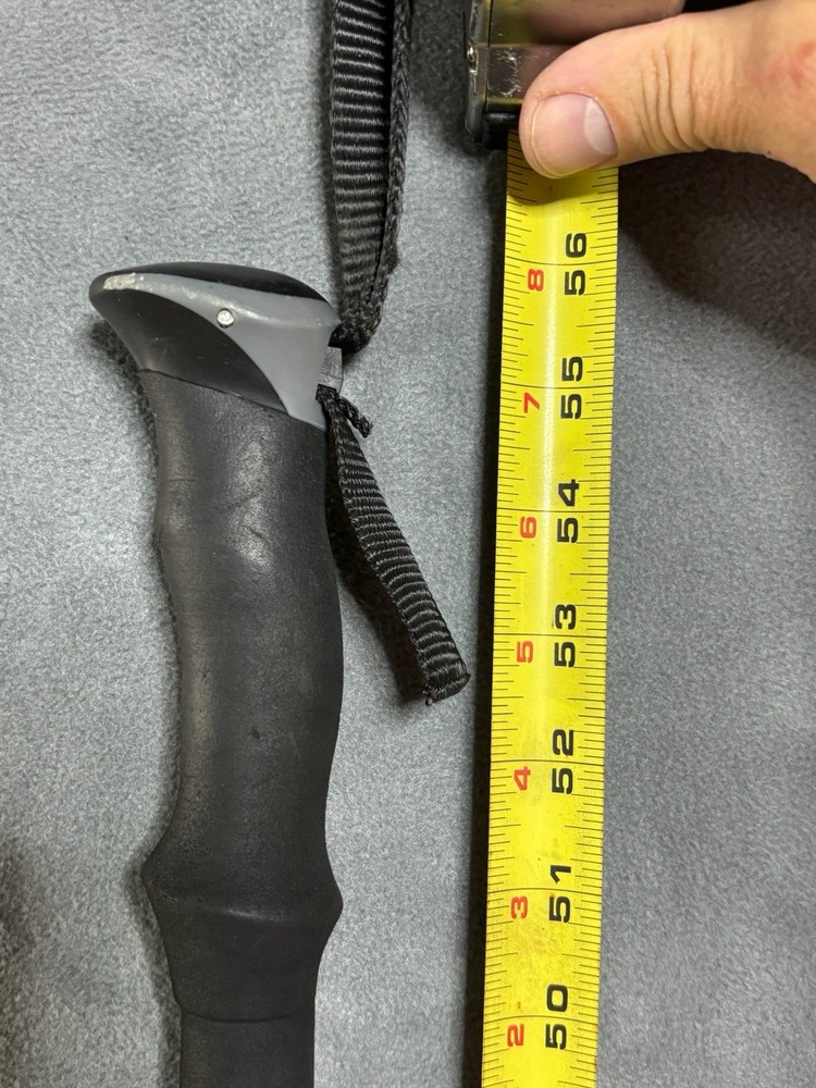 Cascade Mountain Tech Lock - Rubber Grip - Aluminum Trekking Pole