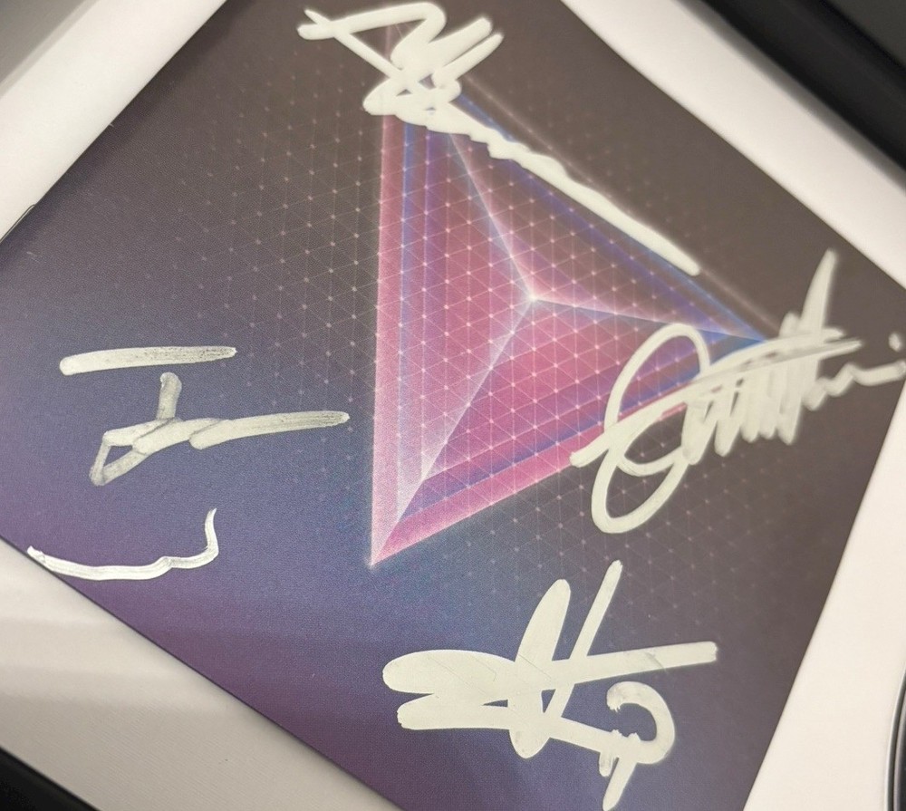NORTHLANE SIGNED AUTOGRAPH x4 NODE FRAMED & MATTED CD MARCUS +3 w/ PROOF JSA COA