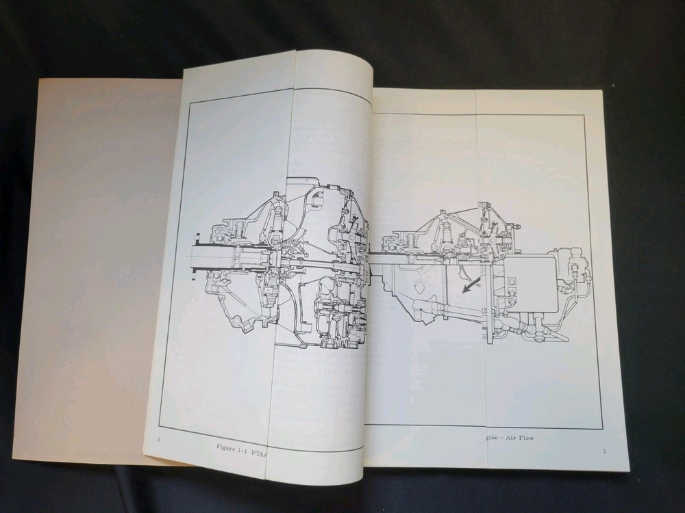 Pratt Whitney PT6 Engine Descriptive Notes Service School Notes 1963 Beechcraft