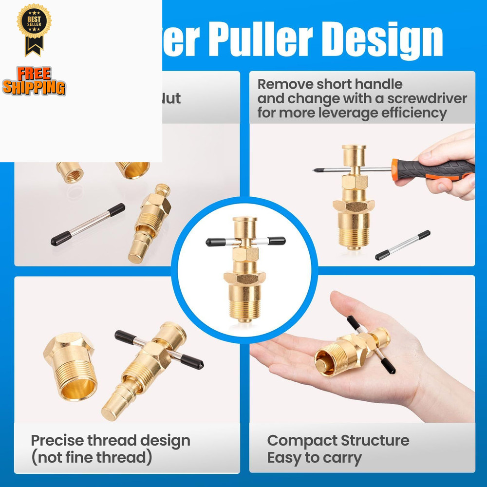 Wisscool Olive Puller Pipe Remover Ferrule Corrosion-Resistant...