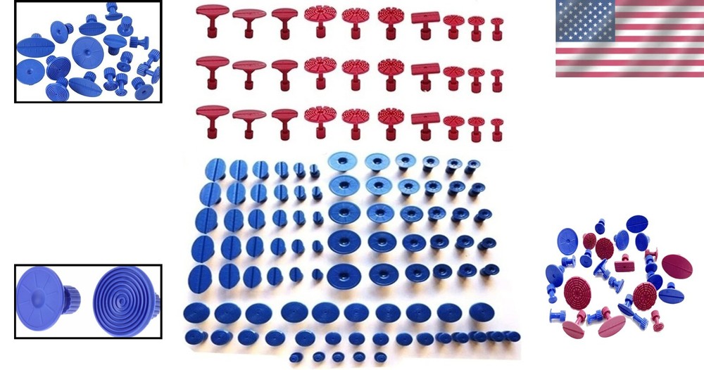 Professional 120pcs Glue Tabs for Car Dent Removal - Cost-Effective Solutions