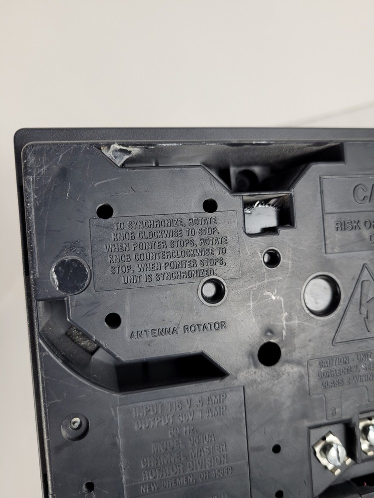 Vtg Channel Master Model 9510A Automatic Antenna Rotator Control TV HAM CB