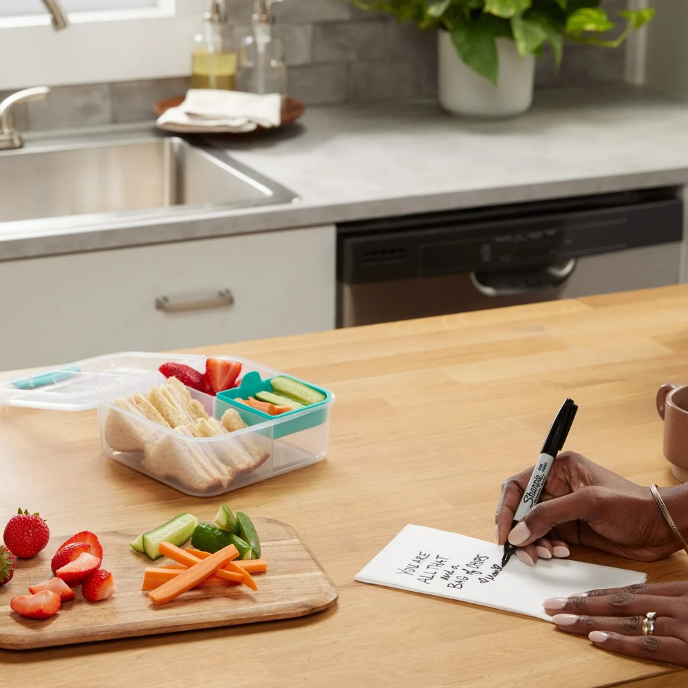 Sharpie Markers Sharpie Permanent Fine Point, Black, 12 Count