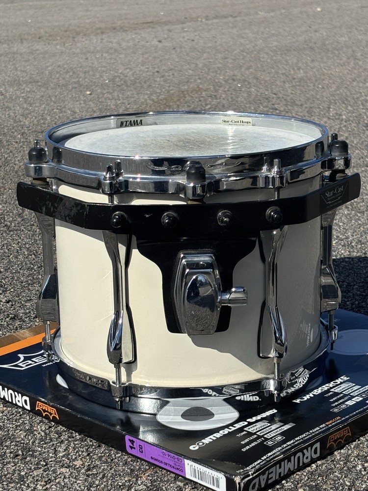 TAMA SUPERSTAR 10” White Rack Tom DRUM