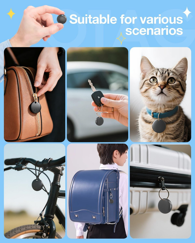 Air Tags for Android,Air Tags-4 Pack Android,2 Year Battery Life,Air Tracker Tag