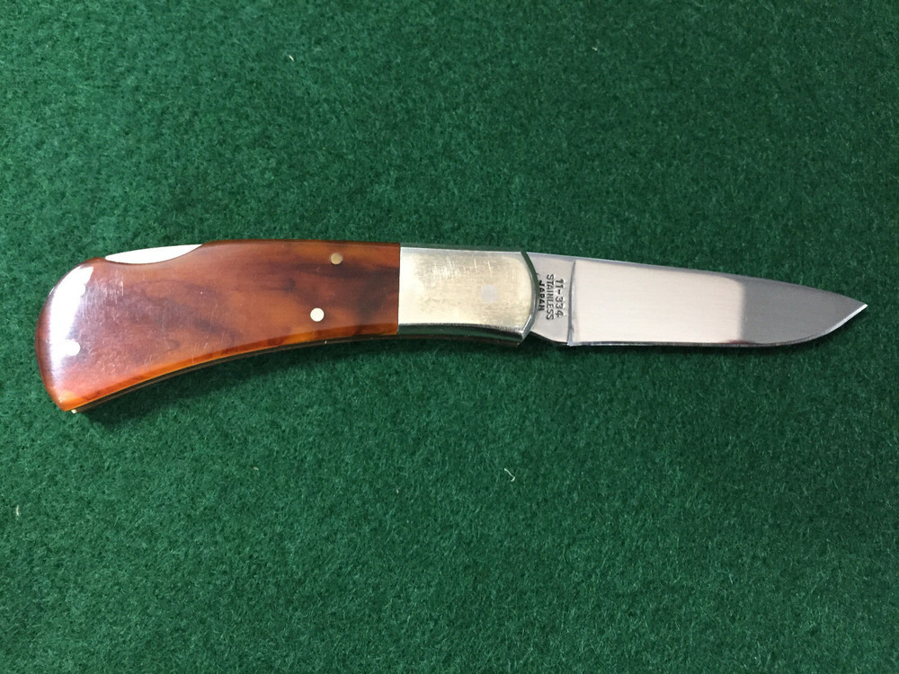 EDGEMARK Cavalier Knife Made In Japan Small Lockback Smooth Handles