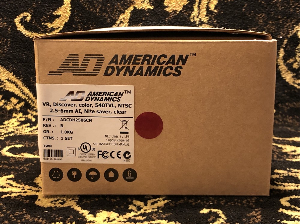 American Dynamics ADCDH2506CN Security Surveillance Camera