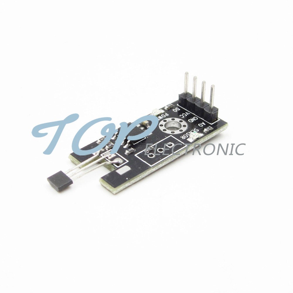 Hall Sensor Magnetic Module Field Detecting Sensor For Arduino Smart Car