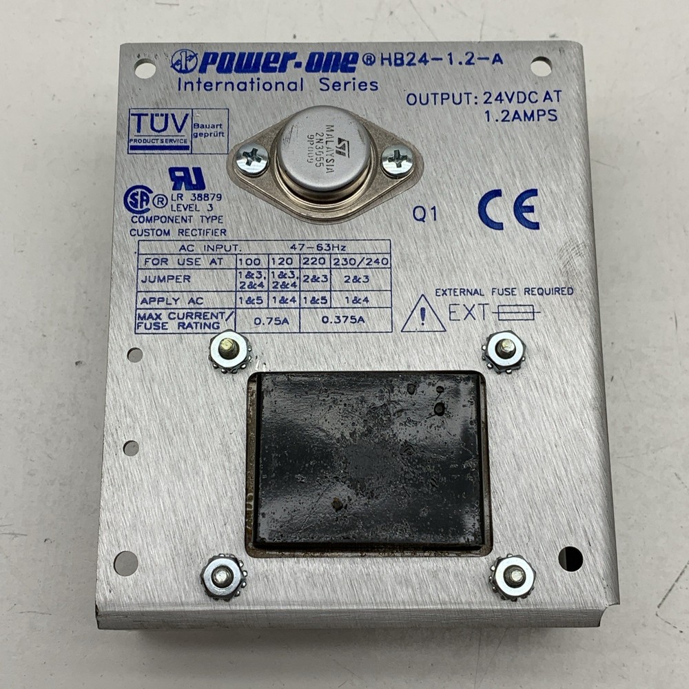 Power-One HB24-1.2-A Linear Power Supply 24VDC 1.2A