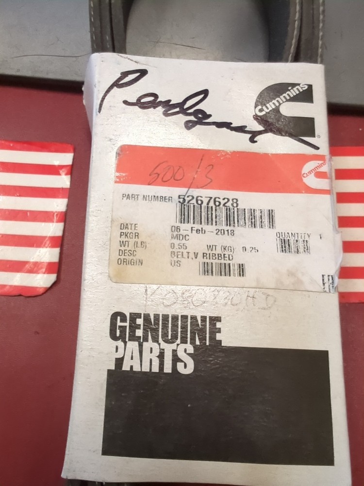 CUMMINS BELT,V RIBBED 5267628