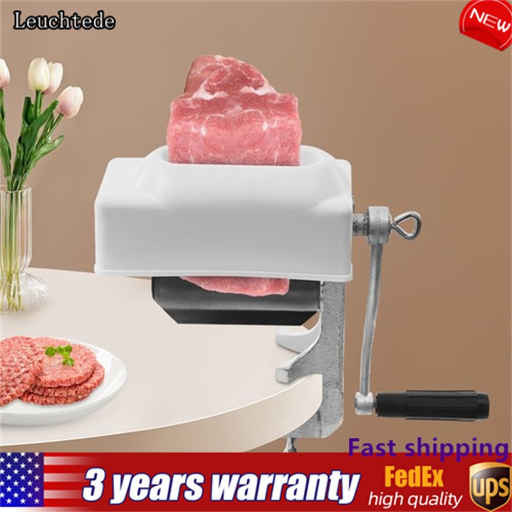Meat Tenderizer Cuber Steak Machine Hand Crank Flatten butchers Tool KitchenTool
