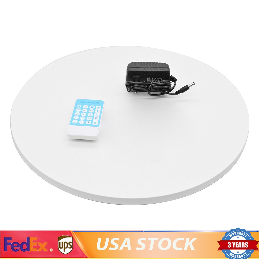 16.5 Inch 360 Degree Electric Motorized Rotating Turntable Display Stand Control