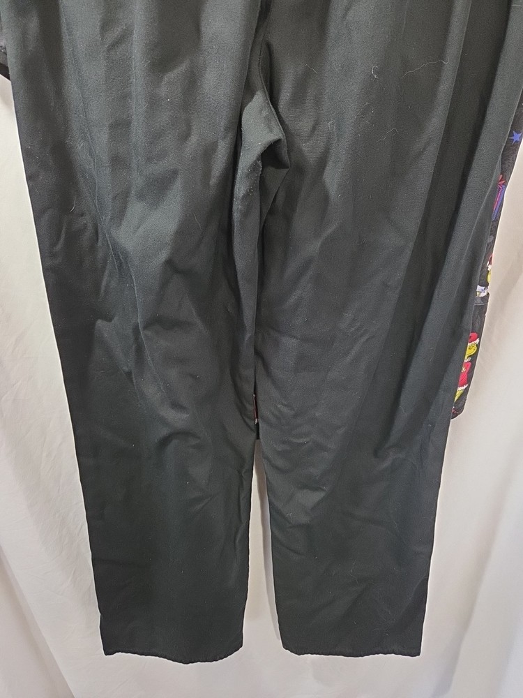 Dr.seuss Grinch Scrub Set Top And Pants Stretch Size M