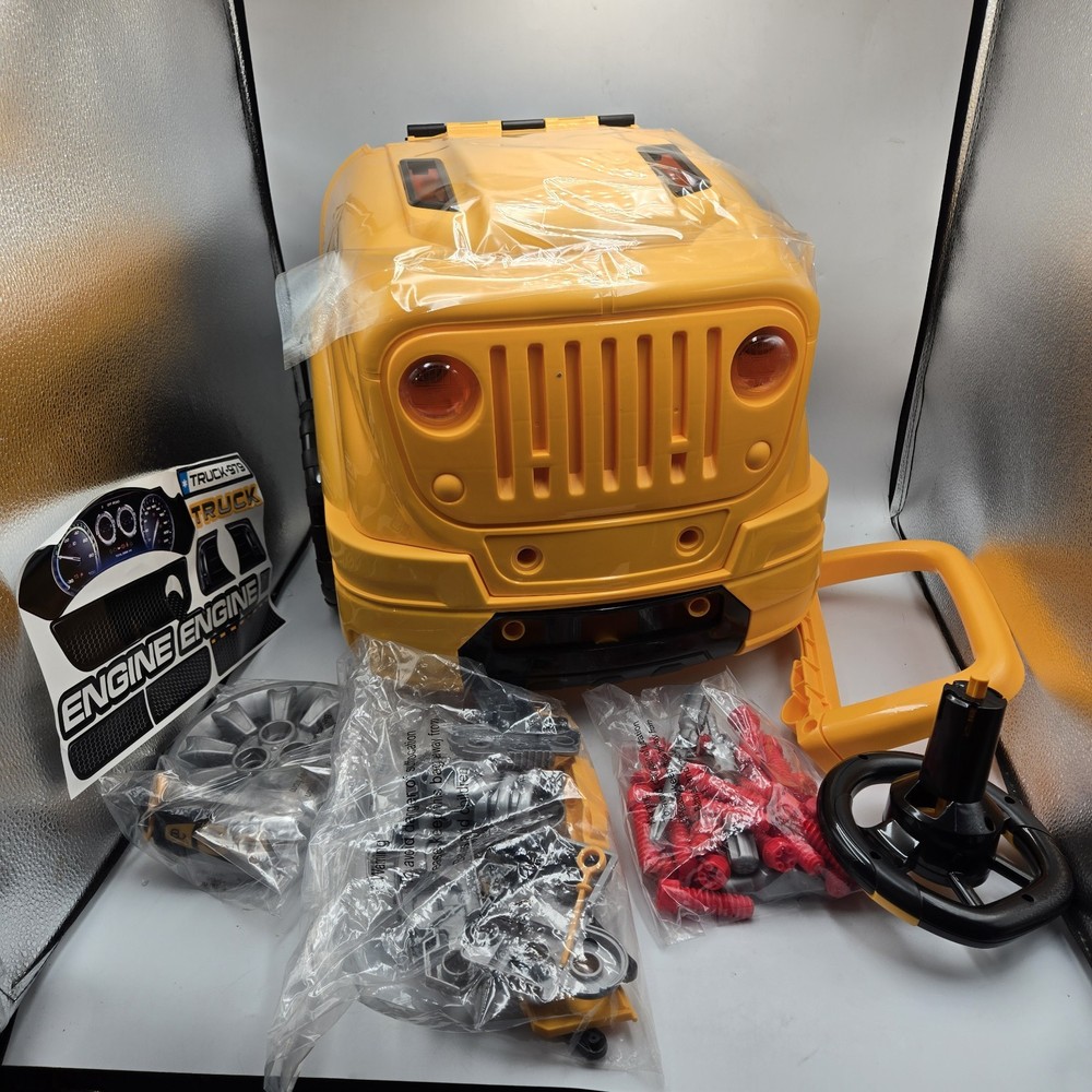 Motor Master Engine Workshop build  open box Ages 3