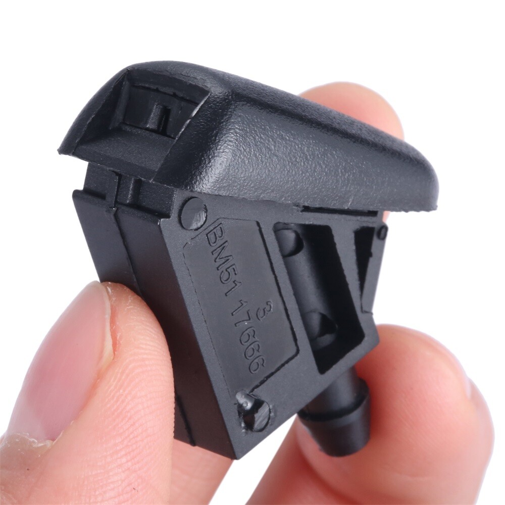 2Pcs Front Windshield Wiper Washer Jet Nozzle For Ford Focus MK 2 2004-2011