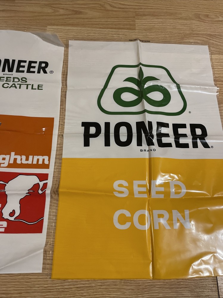 pioneer seed plastic tradeshow bags