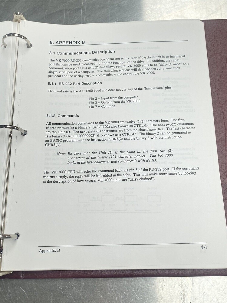 Vankel VK 7000 Dissolution Test Station - Users Manual / Instructions Book