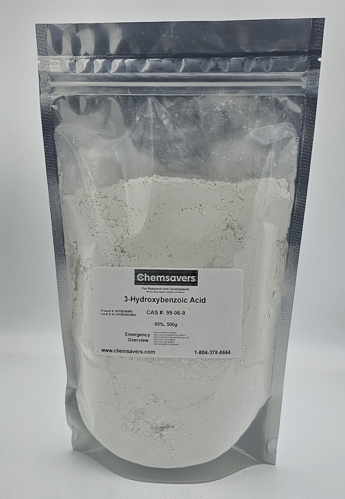3-Hydroxybenzoic Acid, 95%, 500g
