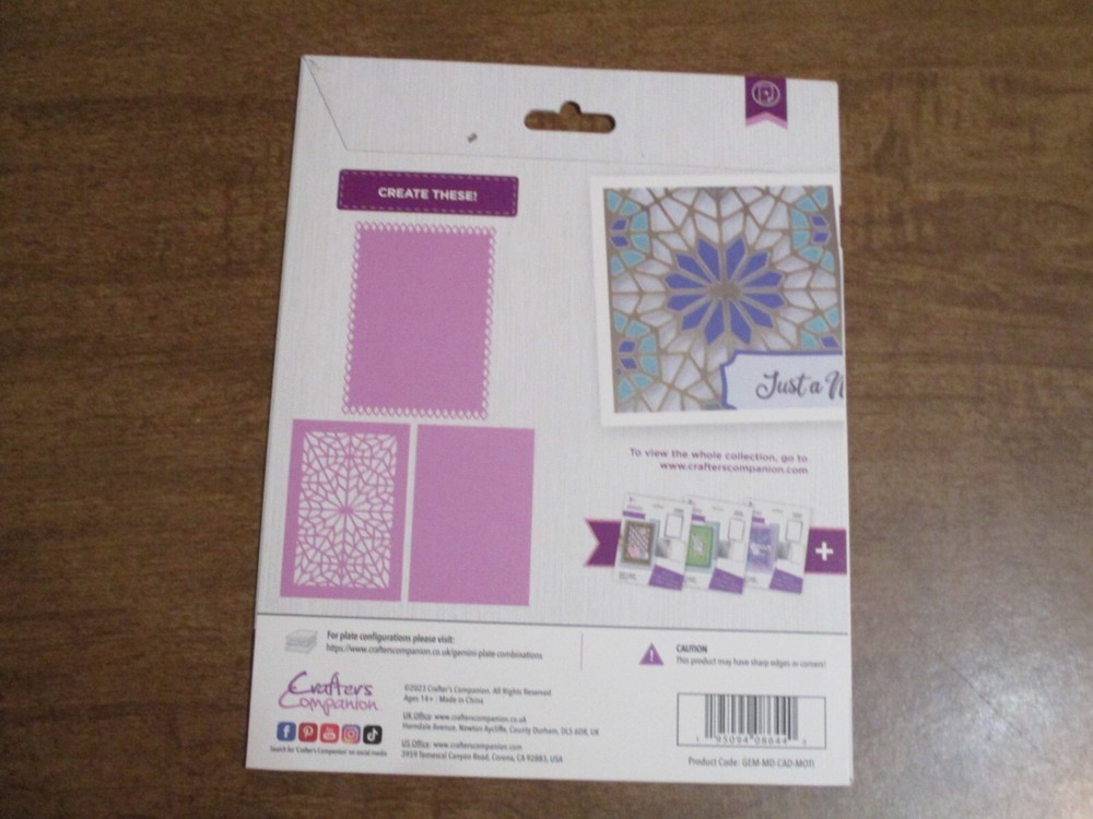 GEMINI PAPERCRAFT DIE MOROCCAN TILE