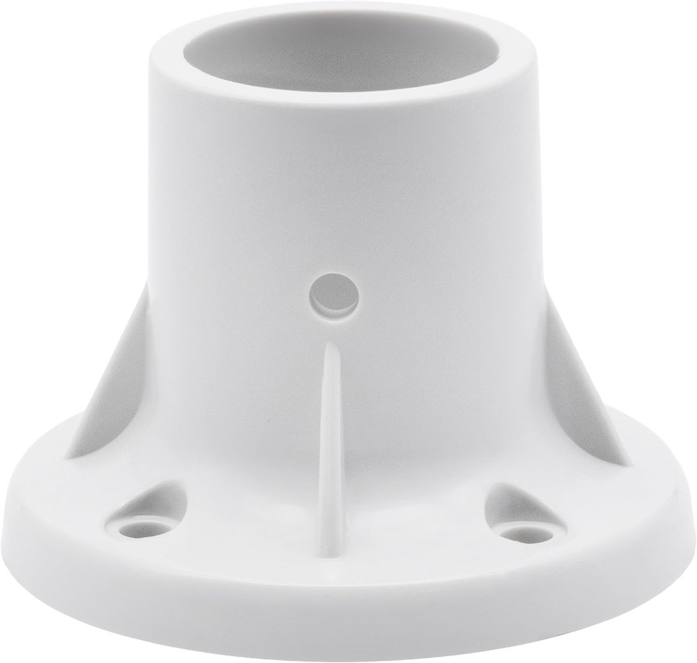 Durable ABS Ladder Flange - 250 Kg Load Capacity - 2 Pack for Safe Pool Access