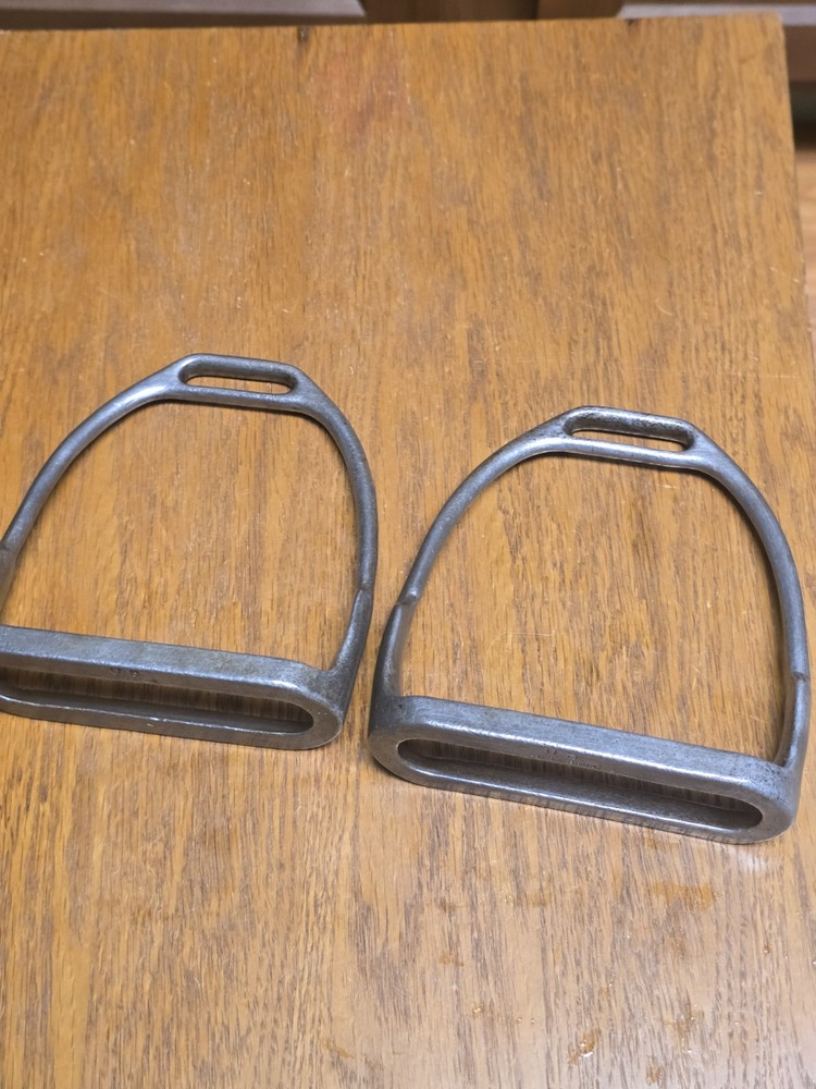 US Cavalry/Artillery M1912 Stirrups Marked A.G.S & Bros